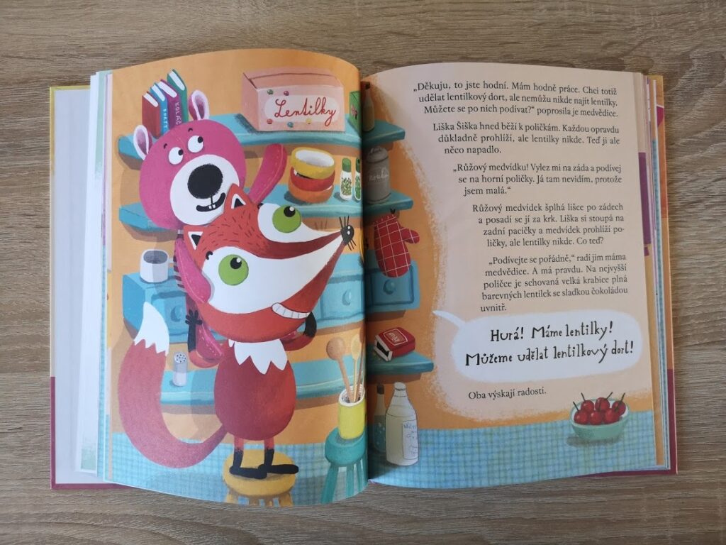 knihy pro děti od 4 let - Liška Šiška